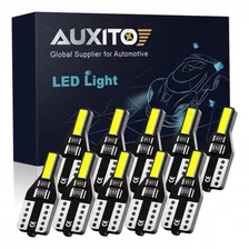 10 Focos Led T10 Uña Auxito 6000k Luces Guias Salon Placa