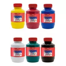 Tintas Guache Grandes Coloridas Sortidas Faber - Kit 12 Core