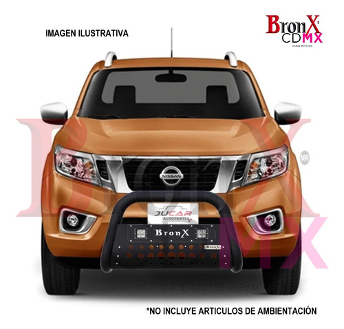 Burrera Bronx Black 2 Faros Nissan Pathfinder 2008-2012 Foto 8