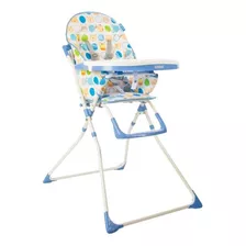 Silla De Comer Plegable Candy Azul Infanti Colores