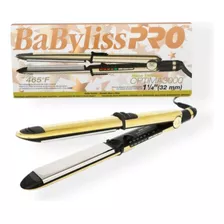 Plancha Babyliss Pro Nano Titanium Optima 3000 Dorada Voltaje 110v/220v Color Dorado