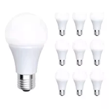 Kit Com 50 Lâmpadas Led 9w Bivolt City Lumi-branco Frio