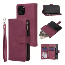 Funda Para iPhone 13 Mini, Billetera/tarjetero/bordo