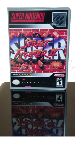 Super Street Fighter 2 The New Challeng Repro Snes Con Caja 