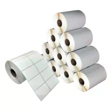 Etiqueta Bopp Adesiva 50x25 2col. - Kit 16 Rolos Zebra Argox