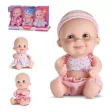 Bonecas Bebes Expressões Trigêmeas Babies Coleção - Bee Toys