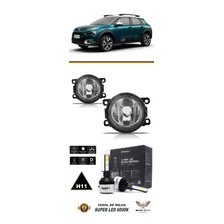 Par Farol Milha C4 Cactus + Super Led H11 Modelo Original