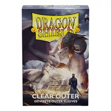 100 Sobreprotectores Dragon Shield Matte Clear Outer