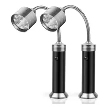 Set 2 Luces Led Magnéticas Parrilla Con Estuche, Linterna 5w