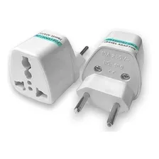 Adaptador Tomada Euro Uk P/ Brasil Xbox Ps2 3 4 Game Gringo