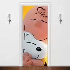 Adesivos Decoração Para Portas Turma Do Snoopy