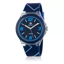 Marea Watch B3535402 Color De La Correa Azul Color Del Bisel Azul Color Del Fondo Azul