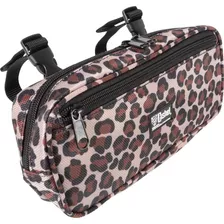 Bolsa De Montura De Pomo, Estampado De Leopardo, Pequeã...