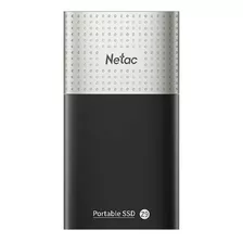 Disco Sólido Externo Netac Z9 128gb Negro Y Gris