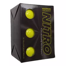 Pelotas De Golf Nitro Amarilla 