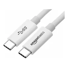 Amazonbasics - cable Usb Tipo C A Usb Tipo C 3.1 gen1 - 6