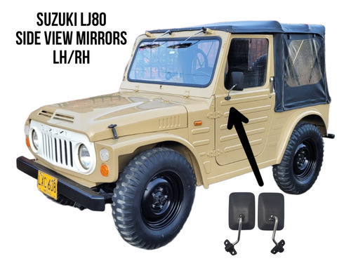 Suzuki Lj80 Espejos Tipo Original X2 Foto 2