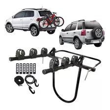 Transbike Suporte P/ 3 Bikes Estepe P/ Ecosport Crossfox