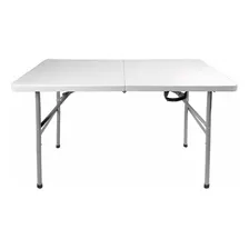 Mesa Plegable De Plástico Portátil De Jardín Tipo Portafolio