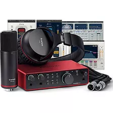 Audiodeluxe Focusrite Scarlett 2i2 Studio 4 Generacion Inter