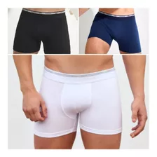 Pack X3 Boxer G3 Hombre Algodon/lycra A 3200 Talle Especial