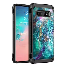 Funda Para Galaxy S10 Plus(diseno De Mandala/marca Bentob...