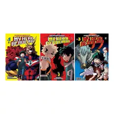 Livro Kit My Hero Academia Vol. 1 Ao 3