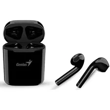 Audífonos Genius Earbuds Hs-9000bt Wireless Black Color Negro