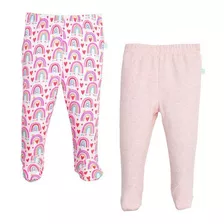 Set 2 Piezas Pantys Bambino Creations Arcoiris Rosado