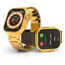 Smartwatch Js9 Ultra Gold Serie 9 Original + Pulseira Extra 