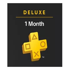 Tarjeta Psn Plus Delux 1 Mes Usa - Entrega Rapida