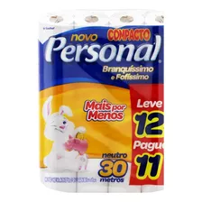 Papel Higiênico Personal Folha Simples 30 M De 12 Un