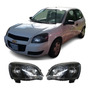 Par Juego Faros Chevy C3 2009 2010 2011 2012 Fondo Negro