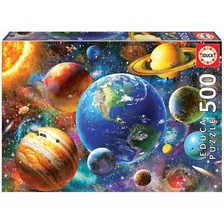 Puzzle 500 Pcs 48x34cm Sistema Solar