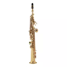 Sax Conn Ss650 Soprano Recto Laqueado 