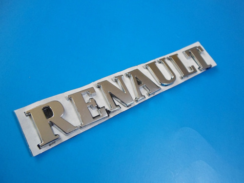 Emblema Renault Camioneta Auto Letras Uso Foto 2