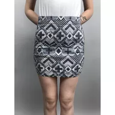 Falda Marca H&m (talla 34) Color Gris