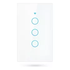 Interruptor Inteligente Touch Wifi 3 Botones Tuya Smart