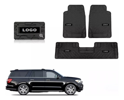 Foto de Tapetes 3pz Class Cov Logo Ford Expedition 2021 A 2024