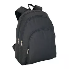 Mochila Ls Mo4021 Preto Com 3 Divisões