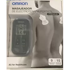 Omron Masajeador De Electroterapia Portátil Premium Hv-f021 Color Negro