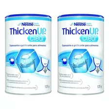 Espessante Nestlé Resource Thicken Up Clear, Kit C/02 Latas