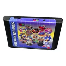 Cartucho Mega Drive Everdrive 800 Jogos Regravável