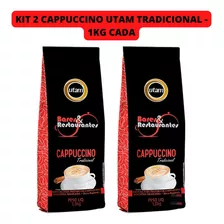 Kit 2 Utam Cappuccino Tradicional Bares E Restaurantes -