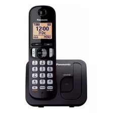 Teléfono Panasonic Kx-tgc210n Inalámbrico - Color Negro