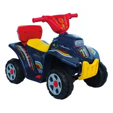 Apache Moto Eléctrica Infantil Azul 6v Color Azul Marino