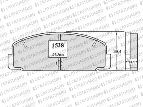 Pastillas Freno Traseras Mazda 323 1.6 Bj Sedan 2003 2005 Foto 2