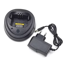 Carregador + Fonte P/ Motorola Ep450 Dep450 Kit 10 Pçs 