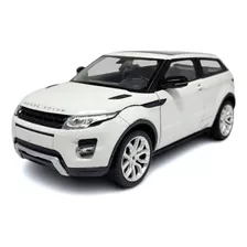 Miniatura Land Rover Range Rover Evoque Branco Welly 1/24