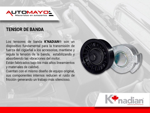 Tensor Banda K-nadian Nissan Pathfinder Armada V8 5.6l 04 Foto 5